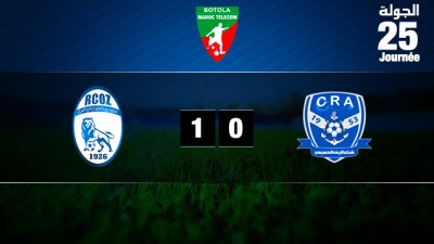 Rapide Oued Zem bat Chabab Al-Hoceima (1-0)