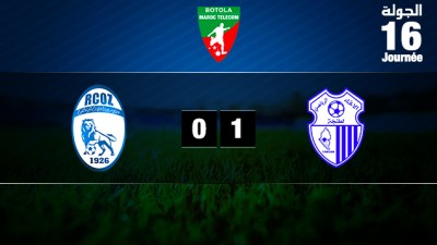 Botola Maroc Télécom D1 (16è journée): Victoire de l'Ittihad de Tanger sur la pelouse de Rapide Oued Zem (1-0)