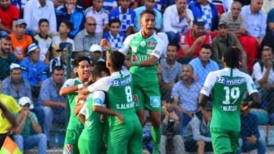 Coupe du Trône 2017/2018: Le Raja en demi-finale, après sa victoire (1-0) sur la pelouse de Rapide Oued Zem