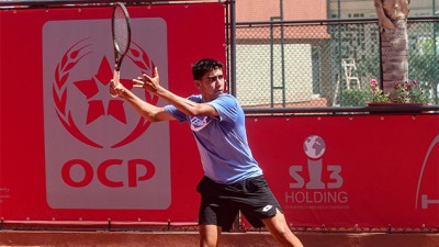 37è édition du Grand Prix Hassan II de Tennis.. Qualification à Marrakech de Reda Bennani pour le tableau final