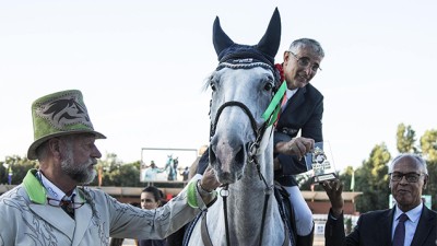 الدوري الملكي للقفز على الحواجز 2018 (محطة الرباط): الفارس الإيطالي روبيرتو أغيولدي يتوج بطلا لجائزة اللجنة الوطنية الأولمبية المغربية