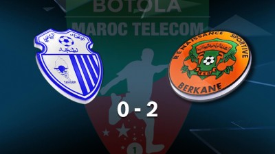 Victoire à domicile de la Renaissance de Berkane face à l'Ittihad de Tanger (2-0)