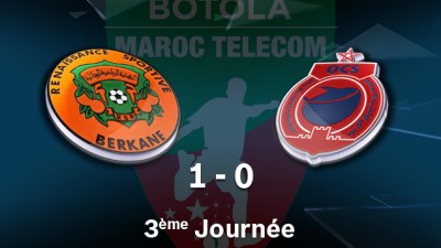 Botola Maroc Télécom D1 (3è journée): Courte victoire de la Renaissance de Berkane face à l’Olympic de Safi (1-0)
