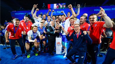 Ligue des nations de volley: La Russie décroche son deuxième titre consécutif