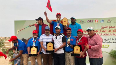البطولة الدولية لالتقاط الأوتاد لأبو ظبي: الفرسان المغاربة يحتلون المركز الثاني في الترتيب العام برصيد خمس ميداليات