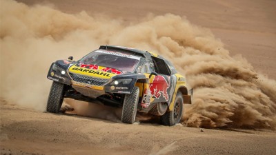 رالي دكار الدولي: الفرنسي بطل المرحلة الخامسة والقطري العطية في صدارة الترتيب العام