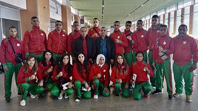 La sélection marocaine aux mondiaux de Muay Thai en Biélorussie
