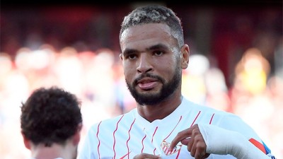 الدولي المغربي يوسف النصيري يساهم في فوز فريقه اشبيلية على اسبانيول ( 2-0)