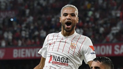 بطولة إسبانيا (الدورة الأولى).. هدف للدولي المغربي النصيري من ثلاثية اشبيلية أمام رايو فاليكانو 3-0