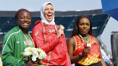Championnats d'Afrique seniors : la Marocaine Soukaina Zakour décroche l'or du lancer du marteau