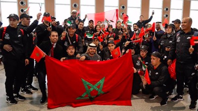 Abou Dhabi : Arrivée de la délégation marocaine prenant part aux Jeux olympiques spéciaux d'été