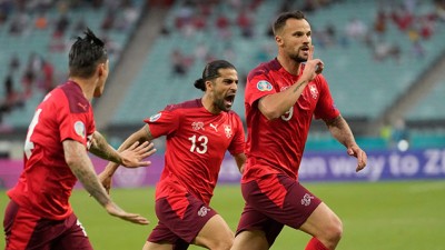 كأس أوروبا.. منتخب سويسر تتفوق على نظيره التركي ( 3-1 )