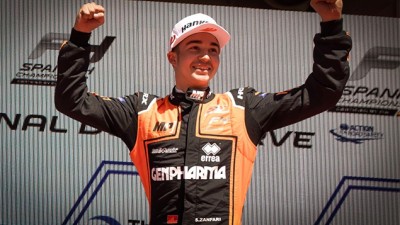 Podium pour Suleiman Zanfari dès l’ouverture du Championnat d’Espagne de F4