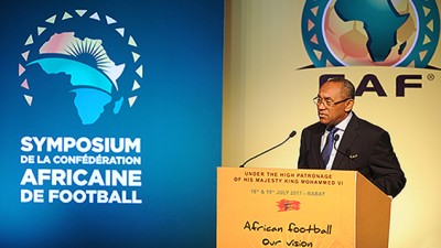 Symposium de la CAF au Maroc, le plus grand regroupement de la famille de football jamais organisé en Afrique (Pdt de la CAF)