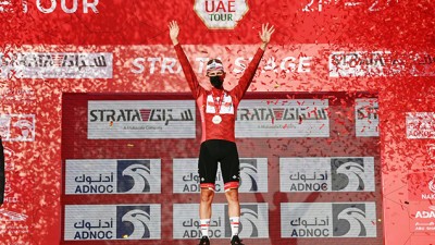 UAE Tour, Tadej Pogacar remporte la 3è étape et confirme sa position de leader