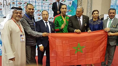 Taekwondo: 12 médailles dont 11 en or pour la sélection marocaine à l’Open G1 et au championnat Arabe Palestine 2017