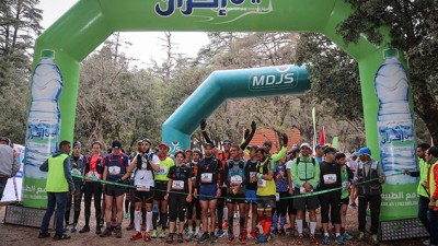 Ifrane: le Marocain Hammou Modouji et la Française Heléne Dumont remportent la 1-ère étape du Trail des Cèdres