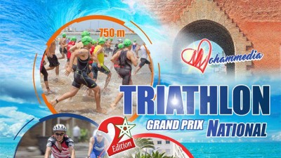 Grand Prix national du triathlon: Sadik Mehdi et Rahmani Oumaima vainqueurs de la 2è étape