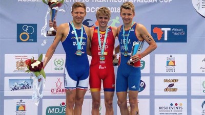 Triathlon international d'Agadir: Victoire de l'Espagnol Genis Grau et de la Sud-africaine Gillian Sanders