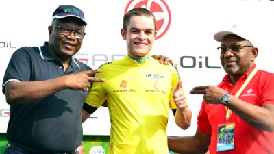 Tropicale Amissa Bongo : l’Allemand Carstensen remporte la 1ère étape, le Marocain Soufiane Haddi 3è au classement général