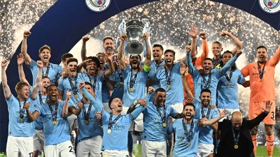 إسطنبول.. مانشستر سيتي يظفر بلقب دوري أبطال أوروبا 2023