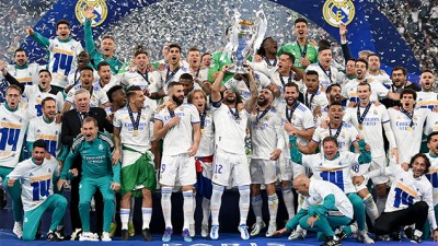 نهائي دوري أبطال أوروبا.. نادي ريال مدريد يتوج باللقب عقب فوزه على ليفربول (1-0)