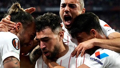 الدوري الأوروبي لكرة القدم (ذهاب ثمن نهائي).. الدولي المغربي منير الحدادي يقود اشبيلية للفوز على وست هام الانجليزي (1-0)