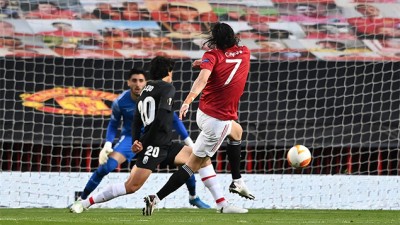 الدوري الأوروبي لكرة القدم.. مانشستر يونايتد يفوز على غرناطة الاسباني (2-0) ويبلغ نصف النهائي