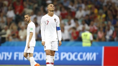 Mondial-2018: L'Uruguay domine le Portugal (2-1) et rejoint la France en quart de finale