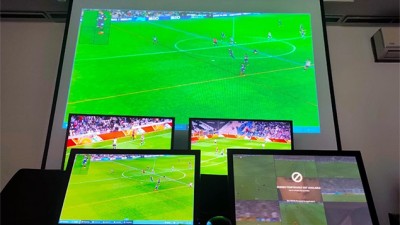 VAR, Introduction de la ligne de hors-jeu virtuelle en Botola Pro D1 (FRMF)