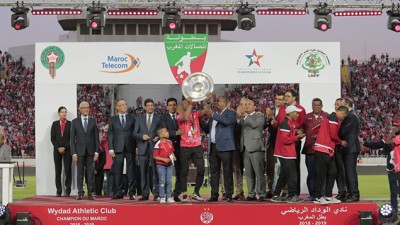 Championnat national (Botola 1): Le Wydad fête allégrement son 20ème titre