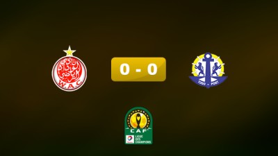Ligue des champions (Gr.C/6è journée): Le WAC se maintient en tête du classement après un nul face à l'AS Togo Port de Lomé (0-0)