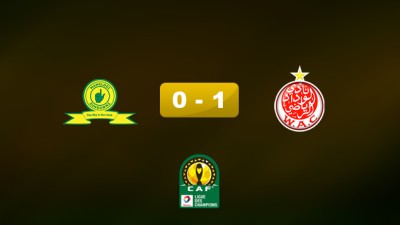 Ligue des champions d'Afrique (Gr.C/5è Jr.): Le WAC s'impose face au Mamelodi Sundowns (1-0) et se qualifie en 1/4 de finale