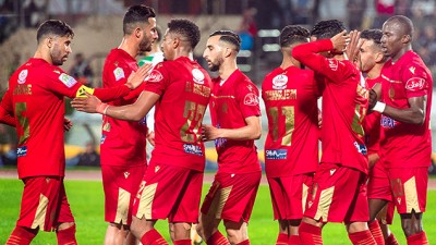 فريق الوداد الرياضي يتفوق على ضيفه أولمبيك خريبكة (3-2)