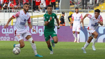 فريق الوداد الرياضي يفوز على ضيفه أولمبيك خريبكة 1-0