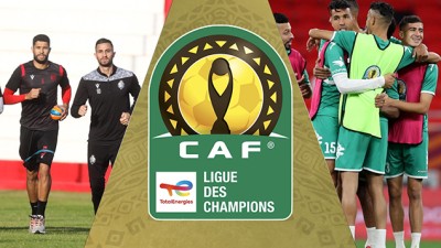 Le Raja dans le groupe B aux côtés de ES Sétif, le WAC dans la poule D avec le Zamalek