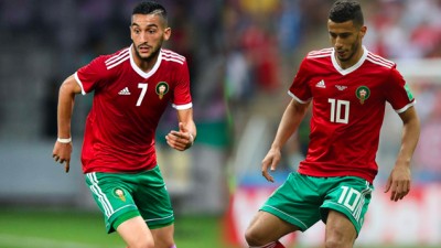 Ziyach et Belhanda absents au match amical face à la Tunisie