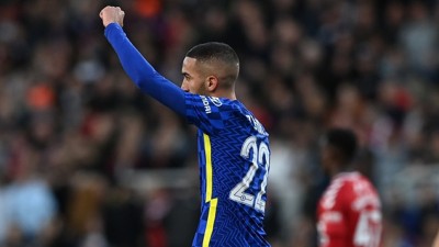 كأس الاتحاد الانجليزي لكرة القدم.. الدولي المغربي حكيم زياش يساهم في تأهل فريقه تشلسي إلى نصف النهائي