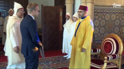 جلالة الملك محمد السادس يستقبل عددا من السفراء  الأجانب