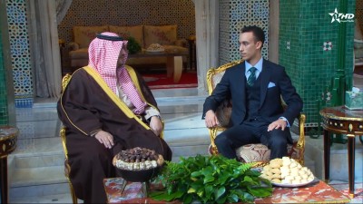 صاحب السمو الملكي الأمير مولاي الحسن يستقبل الأمير تركي بن محمد بن فهد بن عبد العزيز
