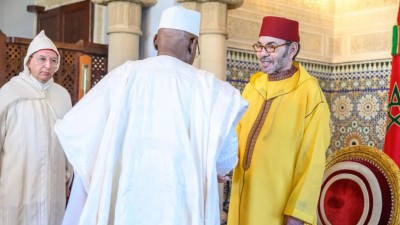 القصر الملكي بالرباط:  جلالة الملك يستقبل عددا من السفراء الأجانب