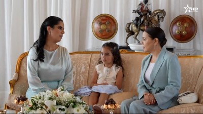 مطار الرباط سلا السيدة الأولى لجمهورية السلفادور السيدة غابرييلا رودريغيز دي بوكلي تحل بالمغرب في زيارة عمل للمملكة