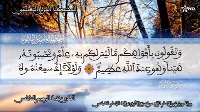 - - المصحف التعليمي للمقرئ عبد الرحمان النابلسي