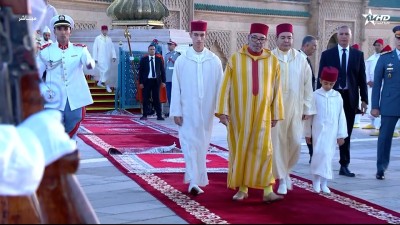 أمير المؤمنين صاحب الجلالة الملك محمد السادس يترأس بالرباط حفلا دينيا بمناسبة الذكرى الـ 27 لوفاة جلالة المغفور له الملك الحسن الثاني