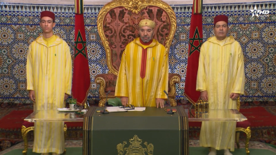 صاحب الجلالة الملك محمد السادس يوجه خطابا ساميا إلى شعبه الوفي