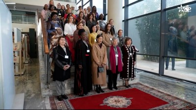 الرباط - صاحبة السمو الملكي الأميرة للا مريم تدشن البازار التضامني الخيري للنادي الدبلوماسي