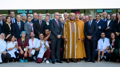 جلالة الملك يدشن المركب الاستشفائي الجامعي الدولي محمد السادس للرباط
