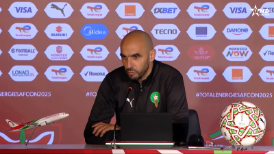 Interview de Walid Regragui en conférence de presse après le match
