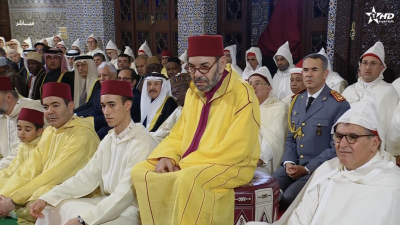 أمير المؤمنين يترأس حفل إحياء ليلة القدر المباركة بالقصر الملكي العامر بالرباط