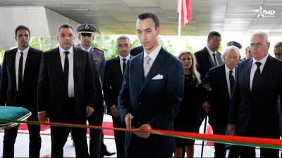 بأمر من جلالة الملك : صاحب السمو الملكي ولي العهد الأمير مولاي الحسن يدشن برج محمد السادس، رمز للحداثة ولاشعاع المدينتين التوأم الرباط وسلا